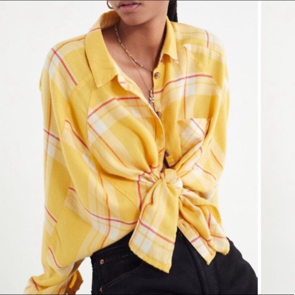 Yellow flannel - Picture 1 of 4